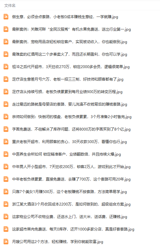 真实有效391套商业模式，年入几十到几百万案例解析（电子书+视频+图文）插图4