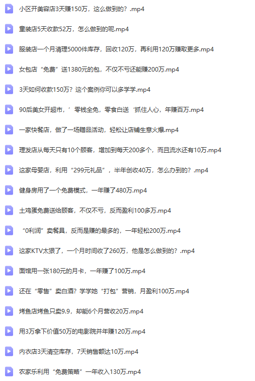 真实有效391套商业模式，年入几十到几百万案例解析（电子书+视频+图文）插图8