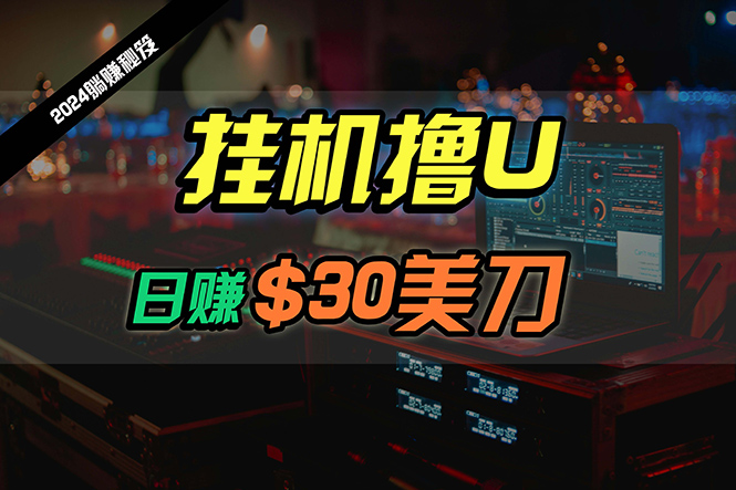 日赚30美刀,2024最新海外挂机撸U内部项目,全程无人值守,可批量放大插图 日赚30美刀,2024最新海外挂机撸U内部项目,全程无人值守,可批量放大插图