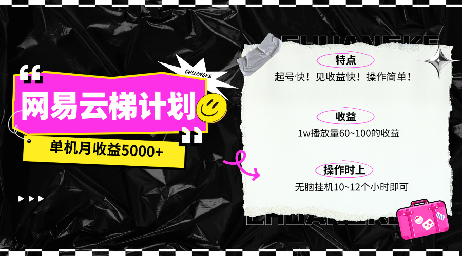 最新网易云梯计划网页版,单机月收益5000+!可放大操作插图 最新网易云梯计划网页版,单机月收益5000+!可放大操作插图