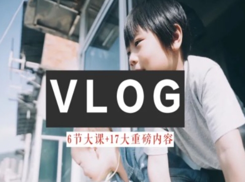 零基础vlog视频课教你小白变大神-生活美学教程插图 零基础vlog视频课教你小白变大神-生活美学教程