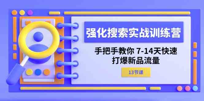 强化搜索实战训练营,手把手教你7-14天快速打爆新品流量插图 强化搜索实战训练营,手把手教你7-14天快速打爆新品流量插图