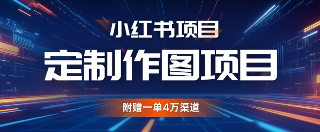 小红书私人定制图项目,附赠一单4W渠道【揭秘】插图 小红书私人定制图项目,附赠一单4W渠道【揭秘】