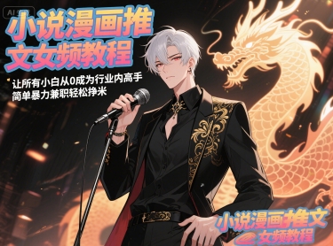 小说漫画推文女频教程,让所有小白从0成为行业内高手,简单暴力兼职轻松挣米插图 小说漫画推文女频教程,让所有小白从0成为行业内高手,简单暴力兼职轻松挣米
