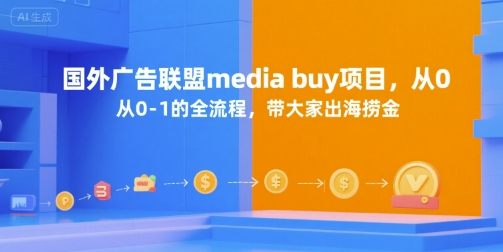 国外广告联盟media buy项目,从0-1的全流程,带大家出海捞金插图 国外广告联盟media buy项目,从0-1的全流程,带大家出海捞金