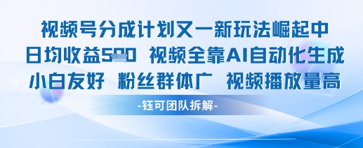 视频号分成计划又一新玩法火爆日均收益5张插图 视频号分成计划又一新玩法火爆日均收益5张