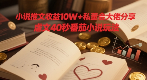 小说推文收益10W+私董会大佬分享,虐文40秒番茄小说玩法插图 小说推文收益10W+私董会大佬分享,虐文40秒番茄小说玩法