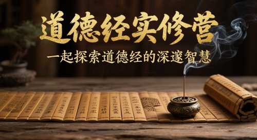 道德经实修营,一起探索道德经的深邃智慧插图 道德经实修营,一起探索道德经的深邃智慧
