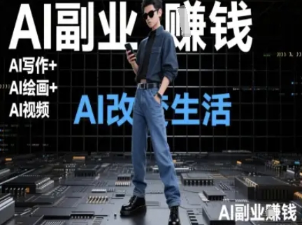 AI改变生活(Ai写作+AI绘画+Ai视频),AI副业挣钱插图 AI改变生活(Ai写作+AI绘画+Ai视频),AI副业挣钱