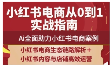 2025小红书电商全链路运营,Ai全面助力小红书电商案例插图 2025小红书电商全链路运营,Ai全面助力小红书电商案例