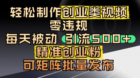 抖音引流创业粉,几分钟一个视频,非常暴力,小白直接可上手操作插图 抖音引流创业粉,几分钟一个视频,非常暴力,小白直接可上手操作