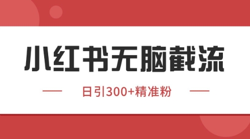 小红书只要你有同行就能获客,独家野路子获客玩法,暴力截流【揭秘】插图 小红书只要你有同行就能获客,独家野路子获客玩法,暴力截流【揭秘】