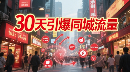 30天引爆同城流量:团购篇 认知篇 流量篇 来客篇 达人篇 老板人设IP篇 投流篇插图 30天引爆同城流量:团购篇 认知篇 流量篇 来客篇 达人篇 老板人设IP篇 投流篇