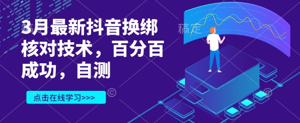 3月最新抖音换绑核对技术,百分百成功,自测插图 3月最新抖音换绑核对技术,百分百成功,自测