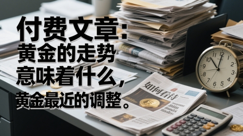 付费文章:黄金的走势意味着什么,如何看待黄金最近的调整插图 付费文章:黄金的走势意味着什么,如何看待黄金最近的调整