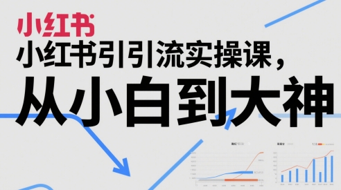 小红书引流实操课,从小白到大神插图 小红书引流实操课,从小白到大神