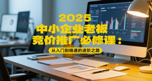 2025中小企业老板竞价推广必修课:从入门到精通的进阶之路插图 2025中小企业老板竞价推广必修课:从入门到精通的进阶之路
