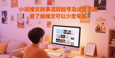 小说推文故事混剪起号及运营思路,看了做推文可以少走弯路插图 小说推文故事混剪起号及运营思路,看了做推文可以少走弯路
