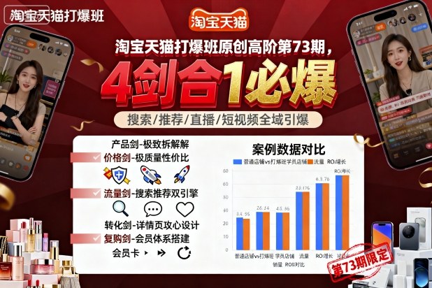 淘宝天猫打爆班原创高阶第73期,4剑合1必爆插图 淘宝天猫打爆班原创高阶第73期,4剑合1必爆