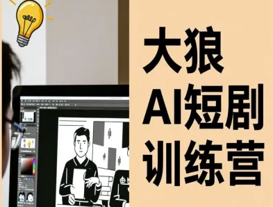 大狼AI短剧训练营-短剧课程(更新中)插图 大狼AI短剧训练营-短剧课程(更新中)
