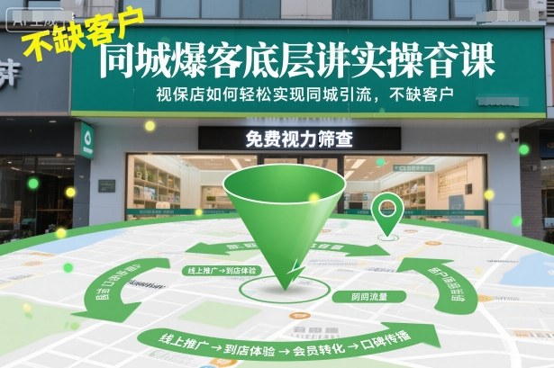 同城爆客底层实操课,视保店如何轻松实现同城引流,不缺客户!插图 同城爆客底层实操课,视保店如何轻松实现同城引流,不缺客户!