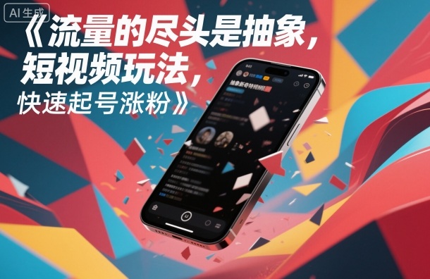 流量的尽头是抽象,抽象新奇特短视频玩法,快速起号涨粉插图 流量的尽头是抽象,抽象新奇特短视频玩法,快速起号涨粉