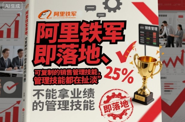 阿里铁军即落地、可复制的销售管理技能,不能拿业绩的管理技能都在扯淡插图 阿里铁军即落地、可复制的销售管理技能,不能拿业绩的管理技能都在扯淡