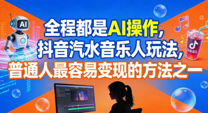 全程都是AI操作,抖音汽水音乐人玩法,普通人最容易变现的方法之一插图 全程都是AI操作,抖音汽水音乐人玩法,普通人最容易变现的方法之一