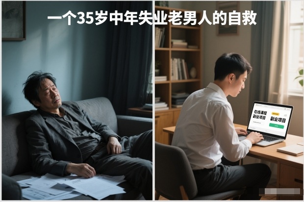 付费文章:一个35岁中年失业老男人的自救插图 付费文章:一个35岁中年失业老男人的自救