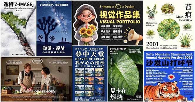 Z-Image -照片级AI文生图神器ComfyUI一键整合包显存8G可用插图2 Z-Image -照片级AI文生图神器ComfyUI一键整合包显存8G可用插图2