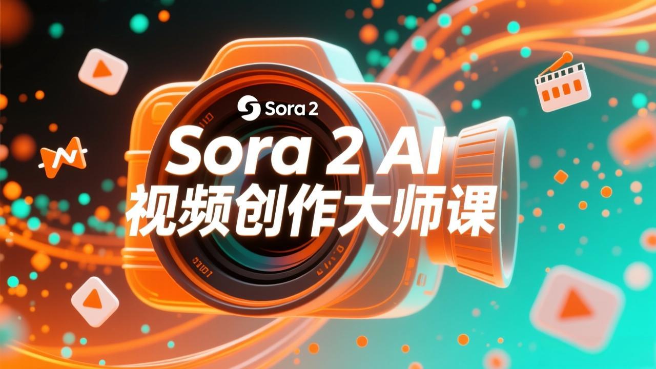 如何利用Sora 2创建流行AI人工智能视频大师班教程:掌握创作全流程,产出百万播放内容插图 如何利用Sora 2创建流行AI人工智能视频大师班教程:掌握创作全流程,产出百万播放内容插图