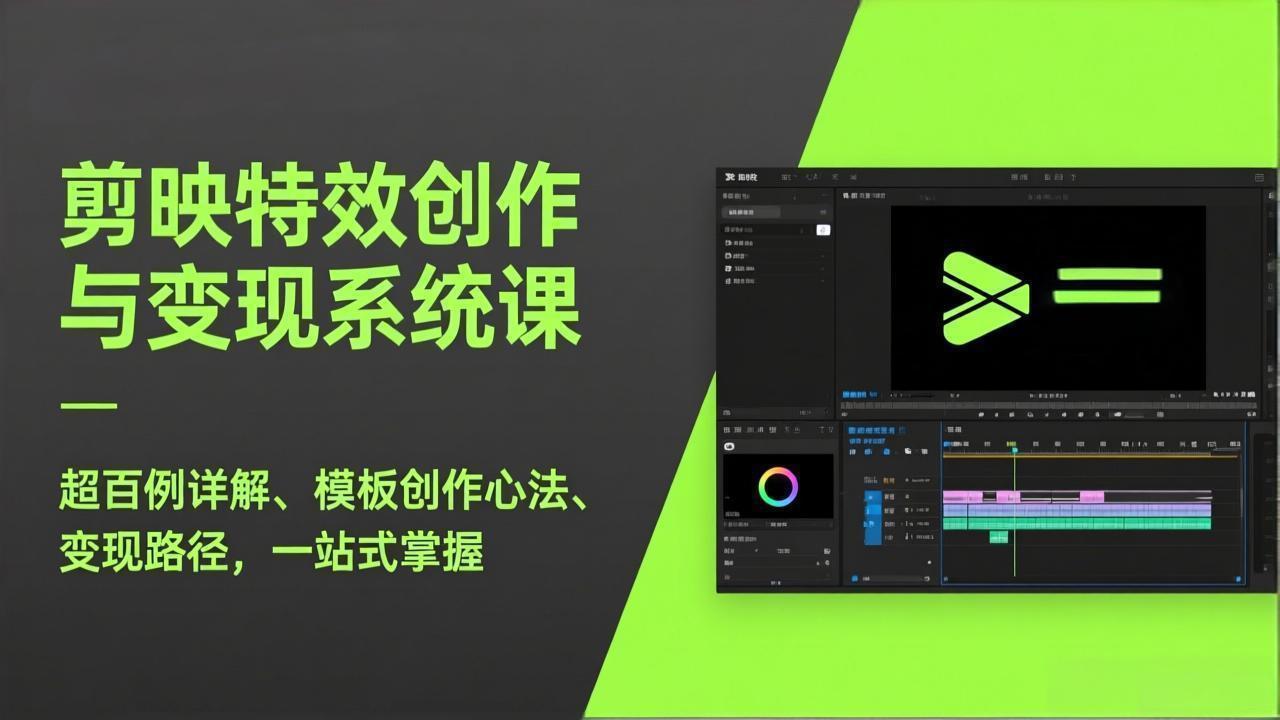 剪映特效创作与变现系统课,超百例详解、模板创作心法、变现路径,一站式掌握插图 剪映特效创作与变现系统课,超百例详解、模板创作心法、变现路径,一站式掌握插图