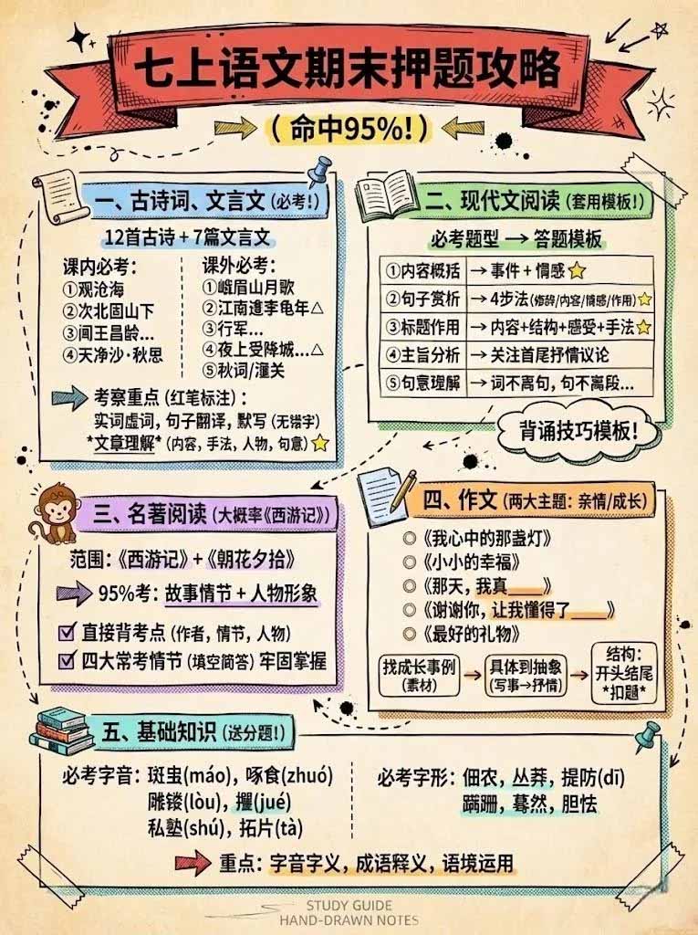 Nano banana 教辅学科作图AI提示词,手把手带你做出真实可用的教学素材插图5 Nano banana 教辅学科作图AI提示词,手把手带你做出真实可用的教学素材插图5