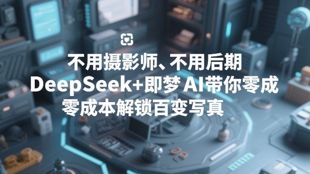 不用摄影师、不用后期,DeepSeek+即梦AI带你零成本解锁百变写真!插图 不用摄影师、不用后期,DeepSeek+即梦AI带你零成本解锁百变写真!