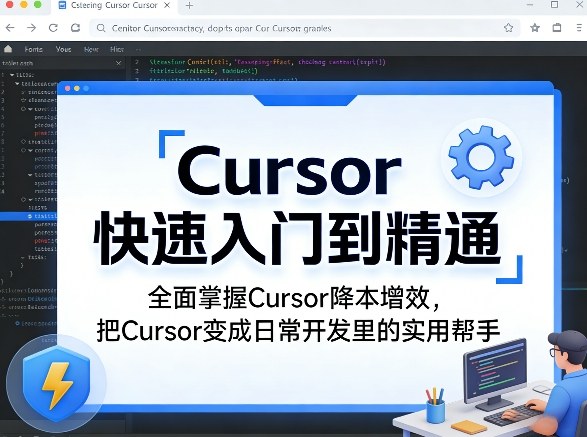 Cursor快速入门到精通,全面掌握Cursor降本增效,把Cursor变成日常开发里的实用帮手插图 Cursor快速入门到精通,全面掌握Cursor降本增效,把Cursor变成日常开发里的实用帮手