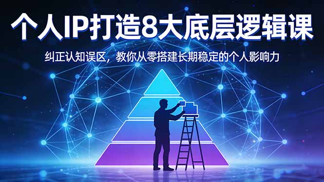 付费文章:个人IP打造8大底层逻辑课:纠正认知误区,教你从零搭建长期稳定的个人影响力插图 付费文章:个人IP打造8大底层逻辑课:纠正认知误区,教你从零搭建长期稳定的个人影响力插图