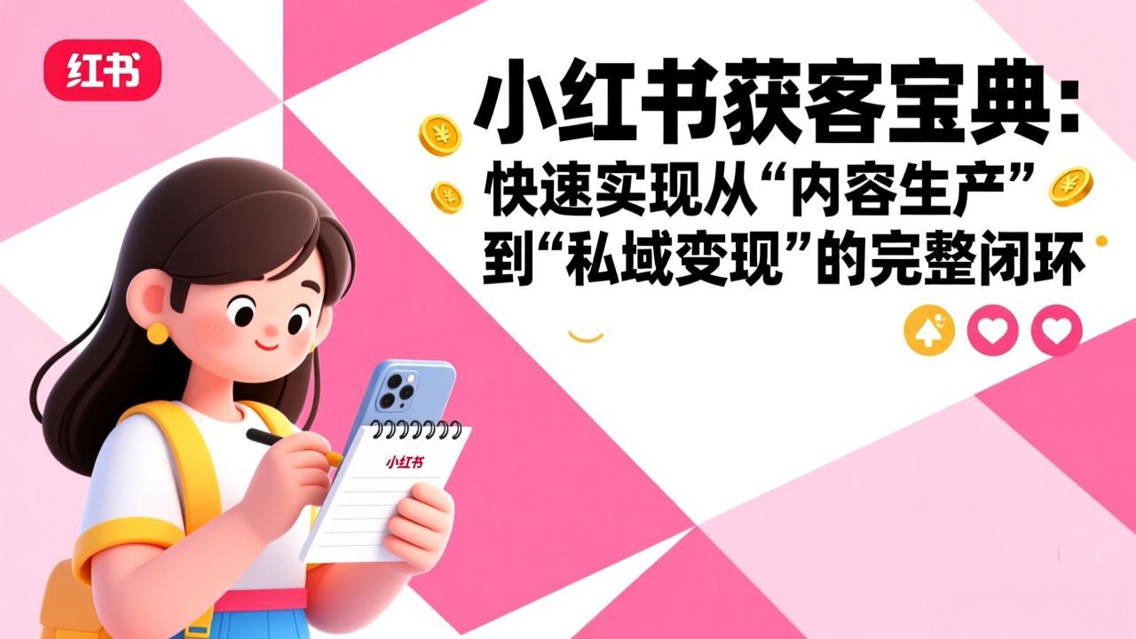 小红书获客宝典:快速实现从“内容生产”到“私域变现”的完整闭环插图 小红书获客宝典:快速实现从“内容生产”到“私域变现”的完整闭环插图