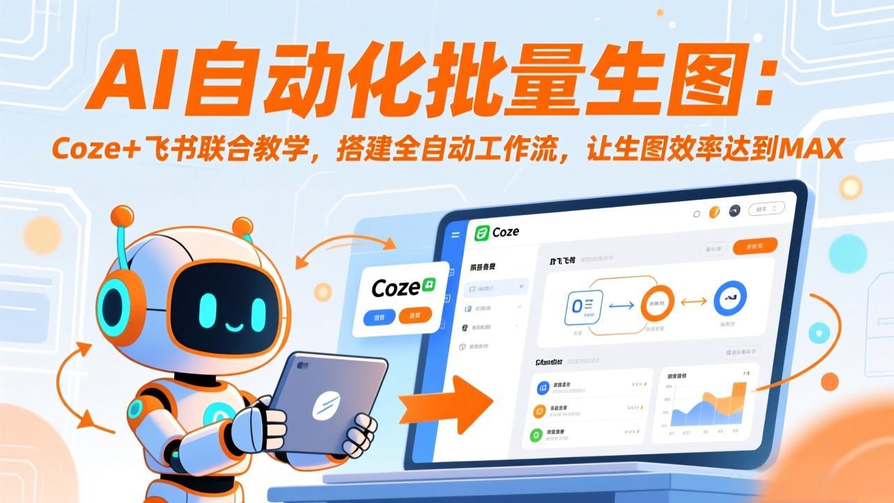 AI自动化批量生图:Coze+飞书联合教学,搭建全自动工作流,让生图效率达到MAX插图 AI自动化批量生图:Coze+飞书联合教学,搭建全自动工作流,让生图效率达到MAX插图