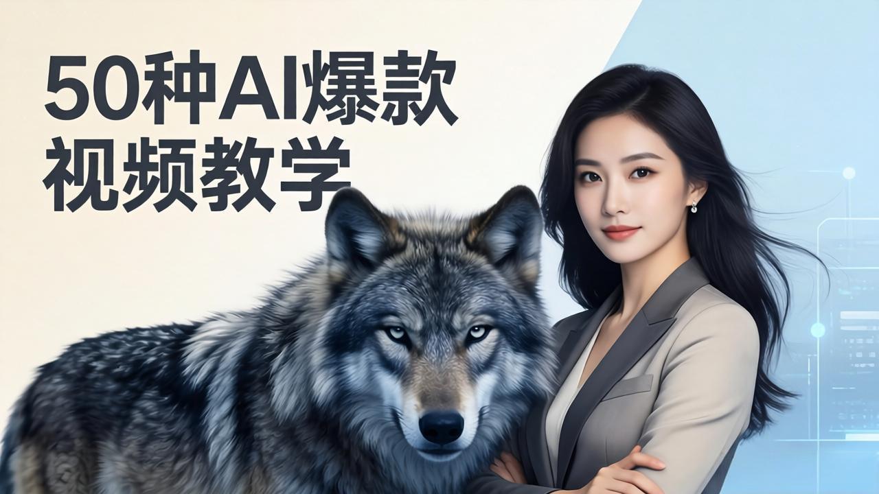 50种AI爆款视频教学:影视级古诗词+治愈萌宠+山海经蛟龙,高阶宝典商业落地插图 50种AI爆款视频教学:影视级古诗词+治愈萌宠+山海经蛟龙,高阶宝典商业落地插图