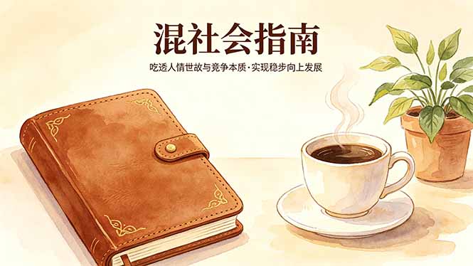 付费文章:混社会指南,吃透人情世故与竞争本质,实现稳步向上发展插图 付费文章:混社会指南,吃透人情世故与竞争本质,实现稳步向上发展插图