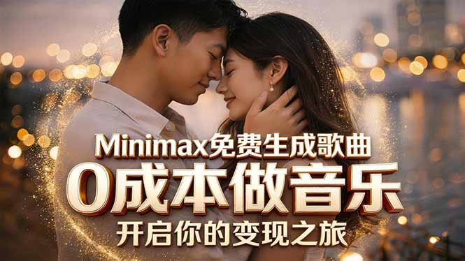 Minimax免费生成歌曲实测!0成本做音乐,说唱流行Lofi一键生成插图 Minimax免费生成歌曲实测!0成本做音乐,说唱流行Lofi一键生成插图