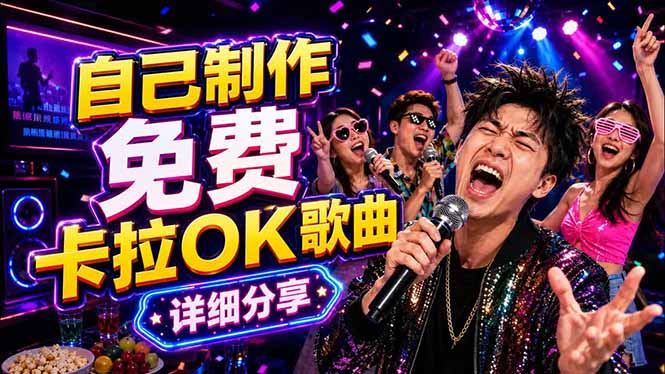 免费卡拉OK歌曲制作全攻略:音轨分离字幕制作,零基础快速做出专业K歌视频插图 免费卡拉OK歌曲制作全攻略:音轨分离字幕制作,零基础快速做出专业K歌视频插图