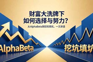 付费文章：财富大洗牌下如何选择与努力？从AlphaBeta到挖坑填坑，一文讲透