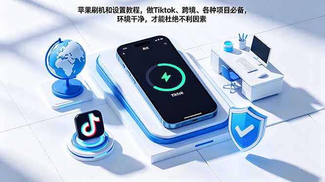 苹果刷机和设置教程,做Tiktok、跨境、各种项目必备,环境干净,才能杜绝不利因素插图 苹果刷机和设置教程,做Tiktok、跨境、各种项目必备,环境干净,才能杜绝不利因素插图