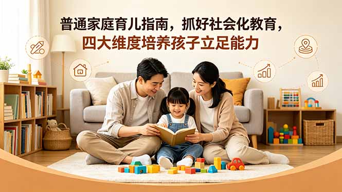 付费文章:普通家庭育儿指南,抓好社会化教育,四大维度培养孩子立足能力插图 付费文章:普通家庭育儿指南,抓好社会化教育,四大维度培养孩子立足能力插图