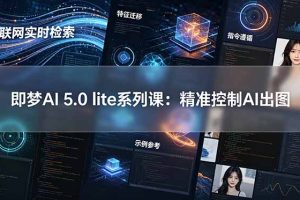 即梦AI 5.0 lite实战课：联网实时检索+特征迁移+指令遵循+示例参考，精准控制AI出图