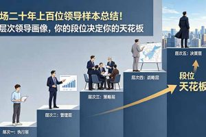 付费文章:职场二十年上百位领导样本总结!五层次领导画像,你的段位决定你的天花板