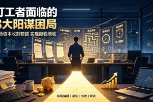 付费文章：打工者面临的8大阳谋困局，看透资本收割套路实现攒钱增收