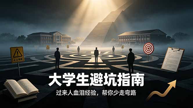 付费文章：大学生避坑指南 ，过来人血泪经验，帮你少走弯路插图