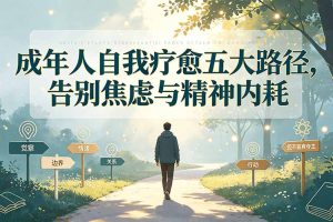 付费文章：成年人自我疗愈五大路径，告别焦虑与精神内耗